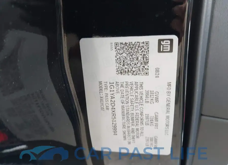 1G1YA2D4XR5129994# 9