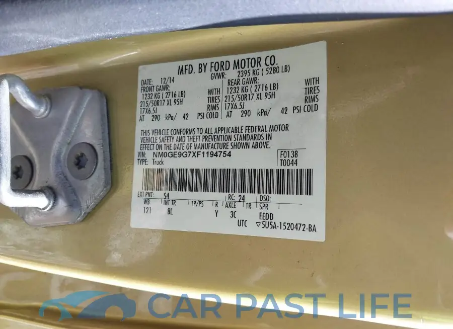 NM0GE9G7XF1194754# 9