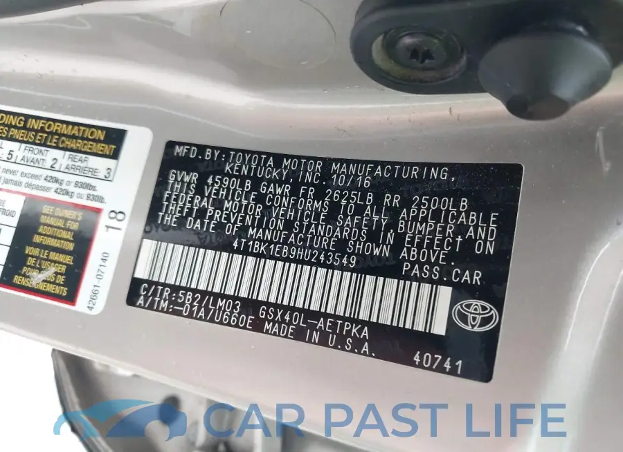 4T1BK1EB9HU243549# 9