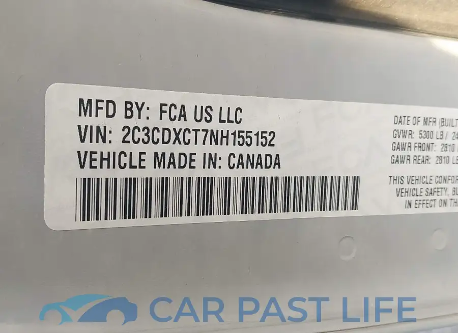2C3CDXCT7NH155152# 9