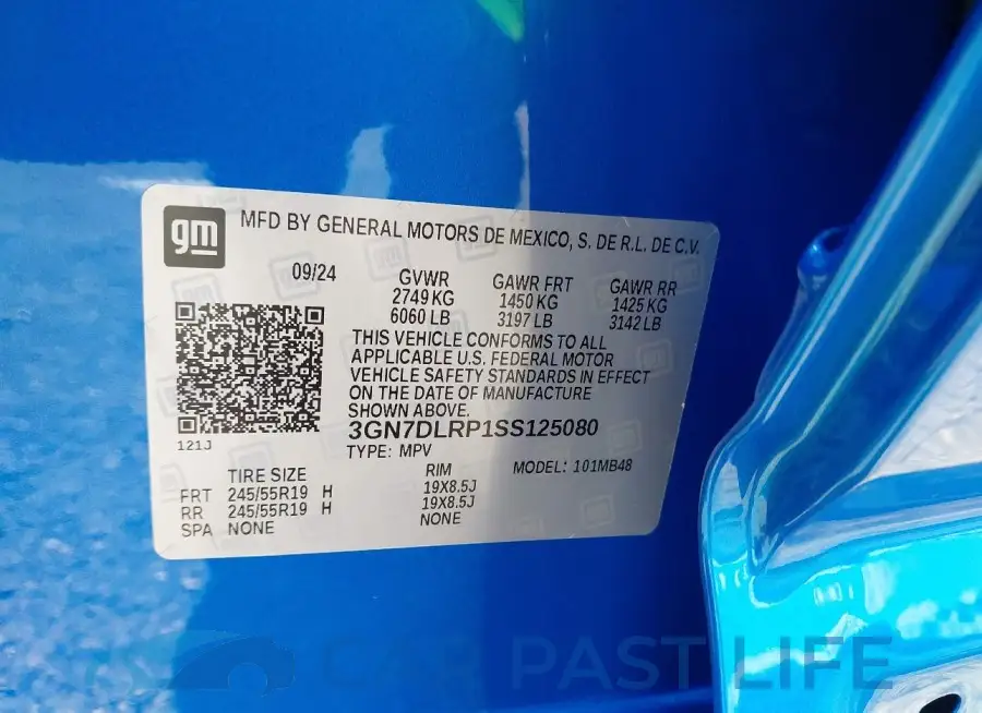 3GN7DLRP1SS125080# 9