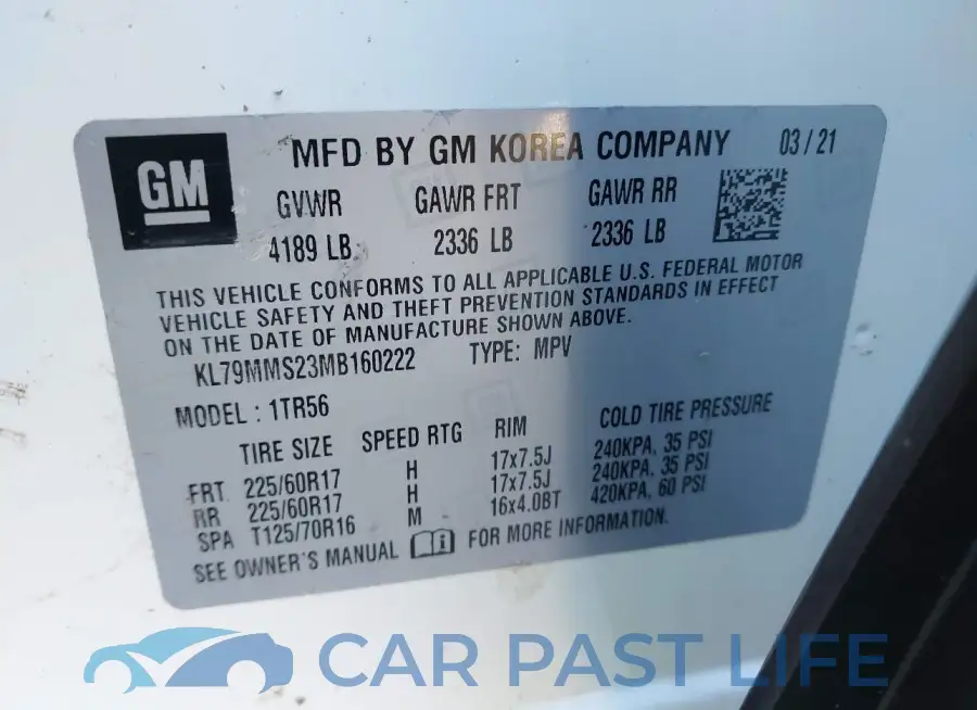 KL79MMS23MB160222# 9