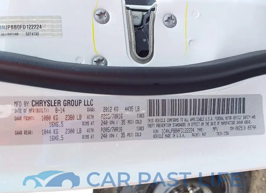1C4NJPBB0FD122224# 9