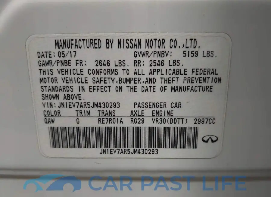 JN1EV7AR5JM430293# 9