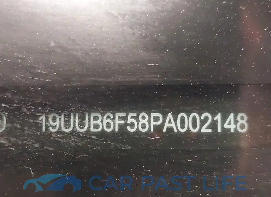 19UUB6F58PA002148# 16