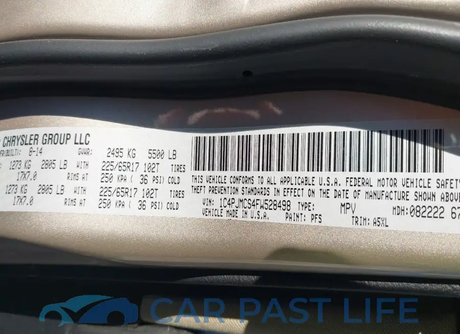 1C4PJMCS4FW528498# 9