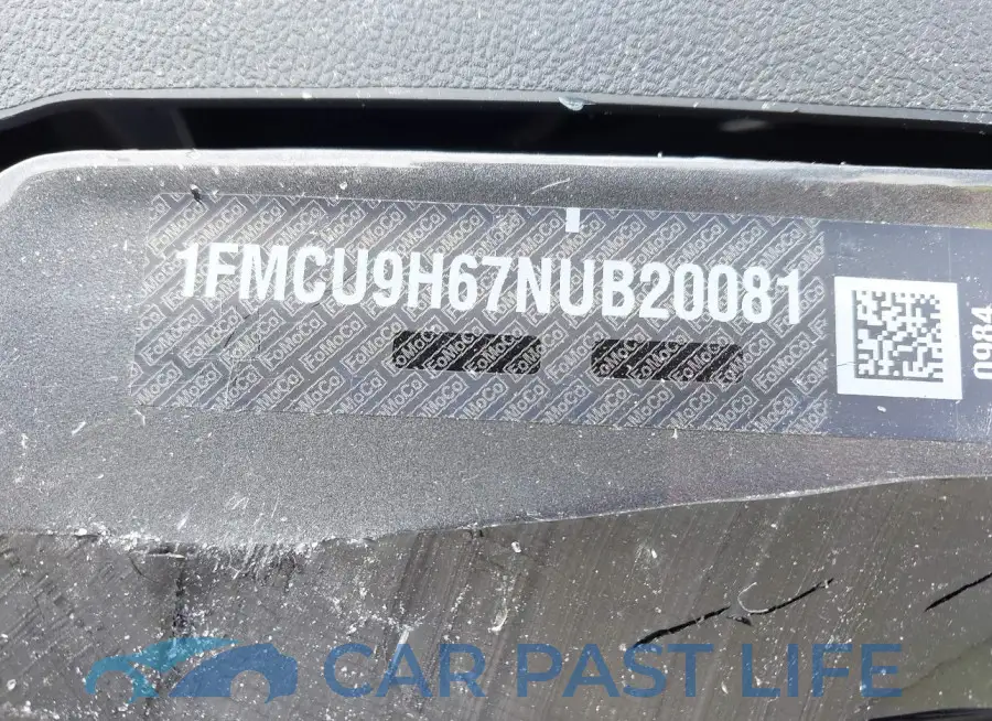 1FMCU9H67NUB20081# 9