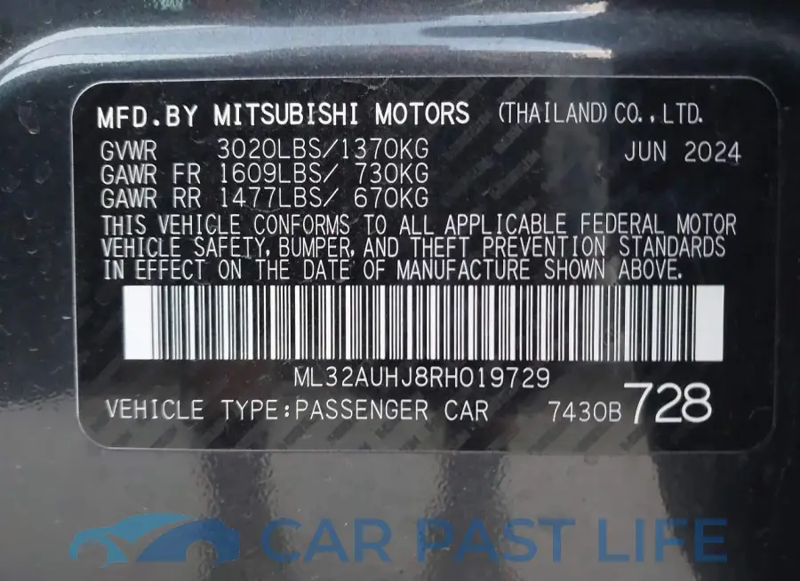 ML32AUHJ8RH019729# 9