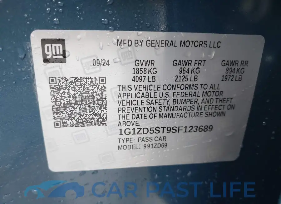 1G1ZD5ST9SF123689# 9