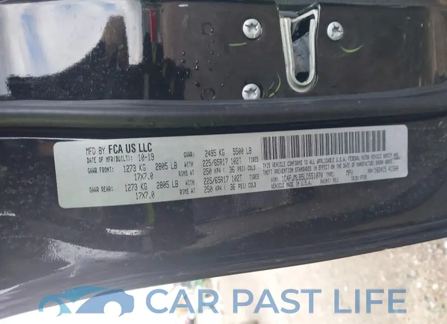 1C4PJMLB5LD551070# 9