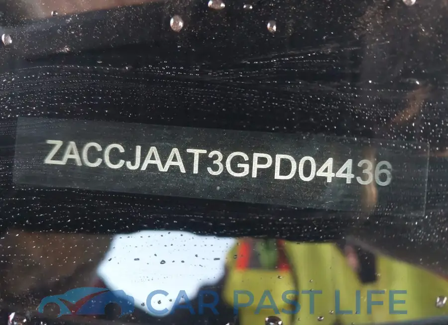 ZACCJAAT3GPD04436# 9