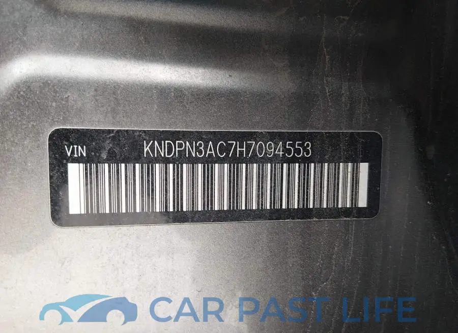 KNDPN3AC7H7094553# 9