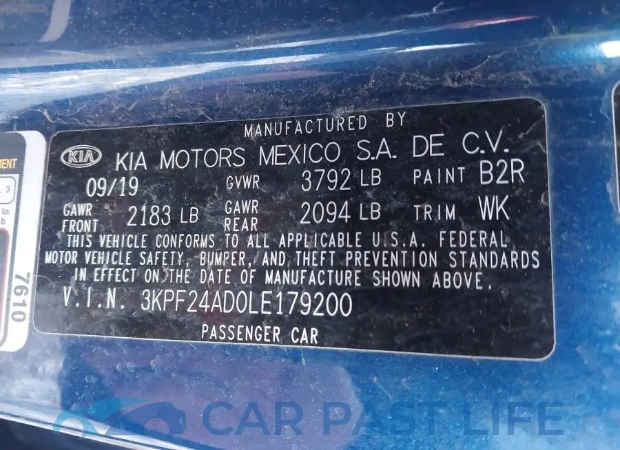 3KPF24AD0LE179200# 9