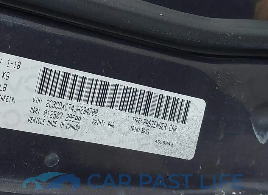 2C3CDXCT4JH234708# 9