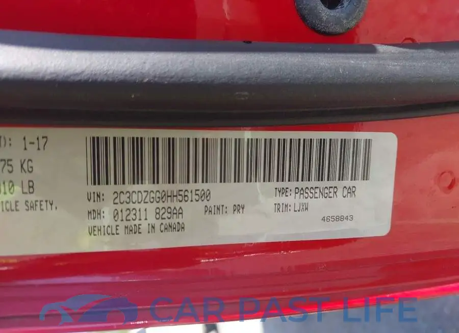 2C3CDZGG0HH561500# 9
