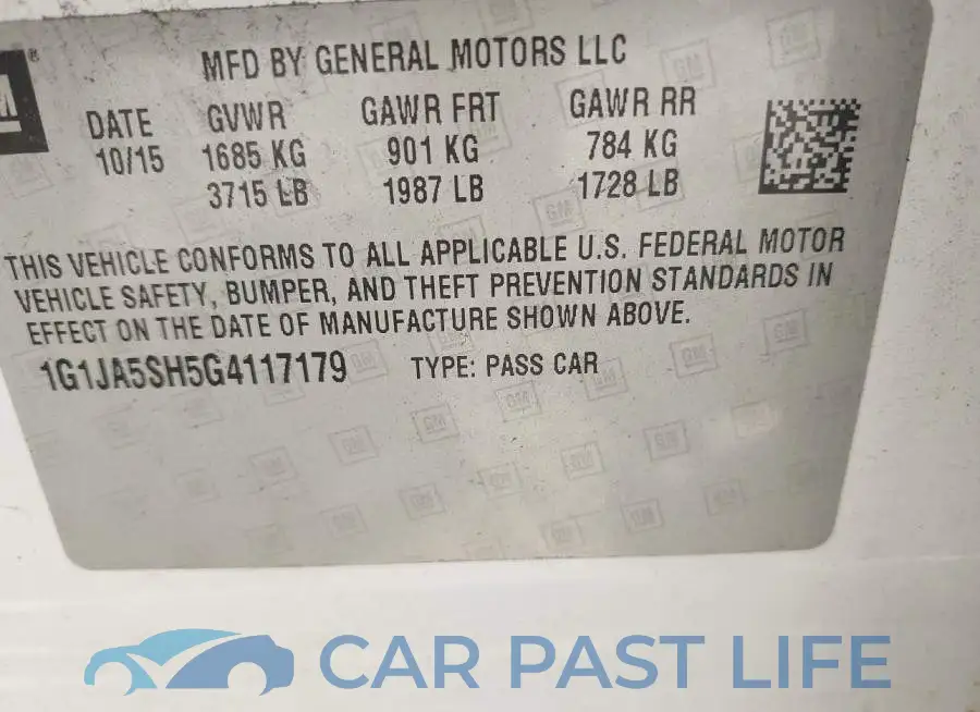 1G1JA5SH5G4117179# 9