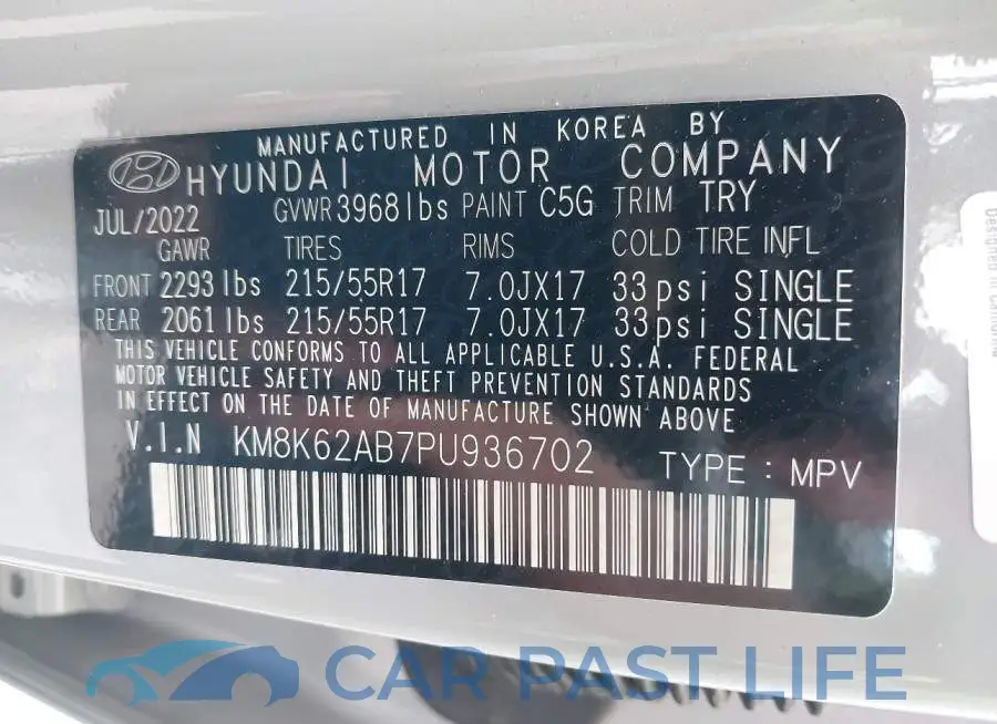 KM8K62AB7PU936702# 9