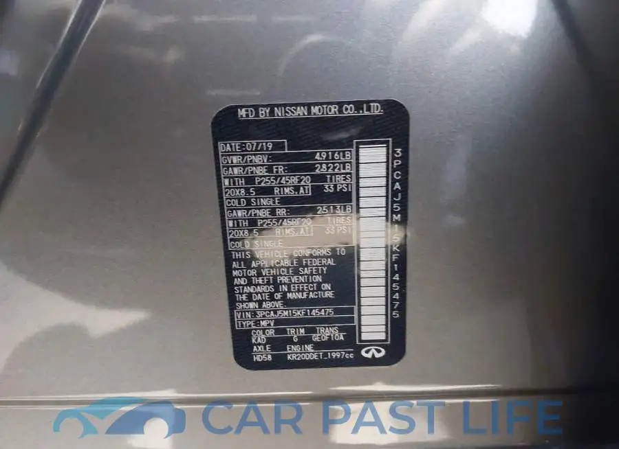 3PCAJ5M15KF145475# 9