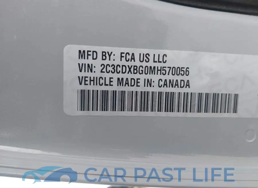 2C3CDXBG0MH570056# 9