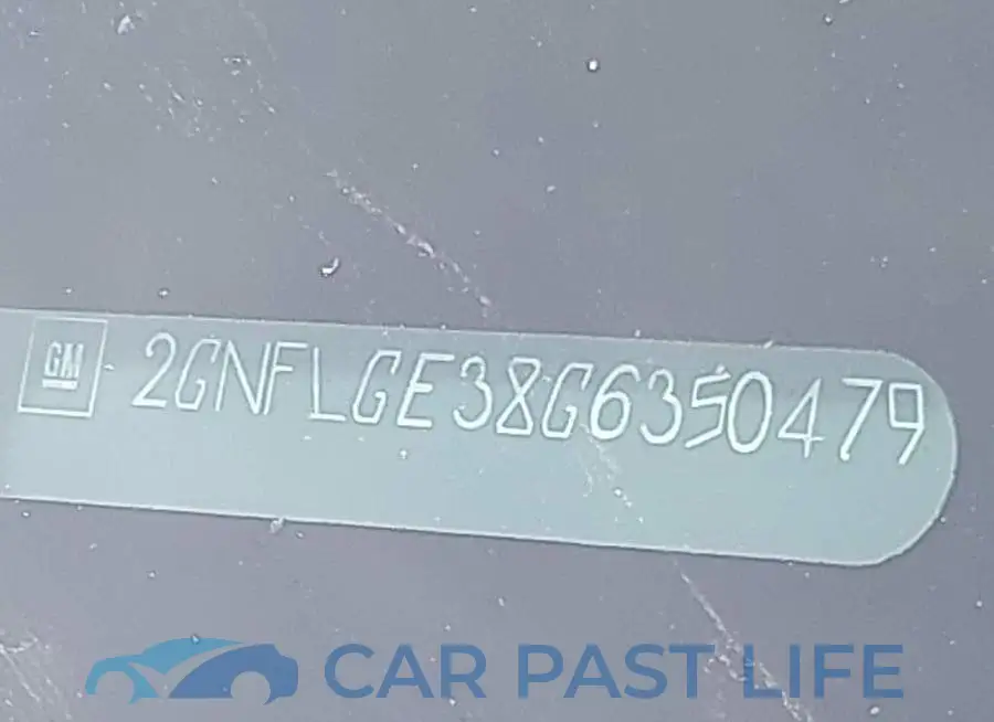 2GNFLGE38G6350479# 9
