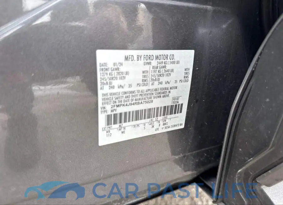 2FMPK4J94RBA75028# 9