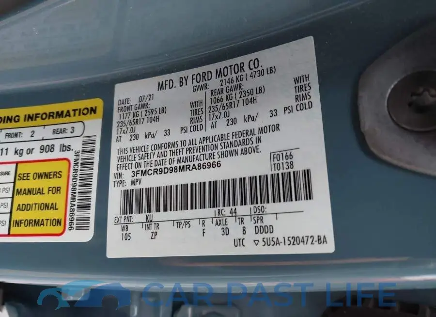 3FMCR9D98MRA86966# 9