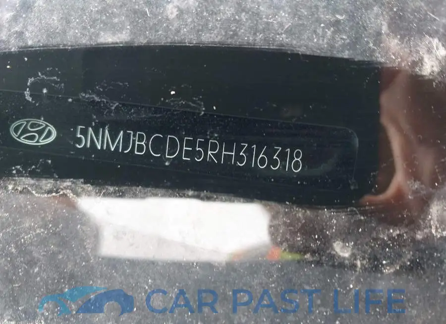 5NMJBCDE5RH316318# 17