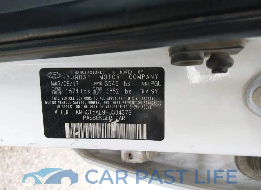 KMHCT5AE9HU334376# 9