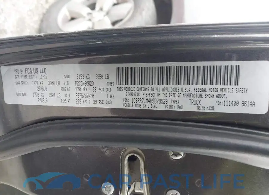 1C6RR7LM4HS879529# 9