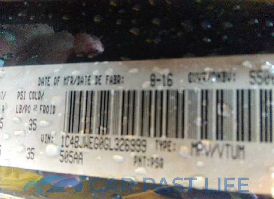 1C4BJWEG0GL326999# 9