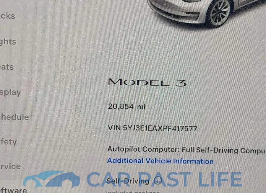 5YJ3E1EAXPF417577# 15