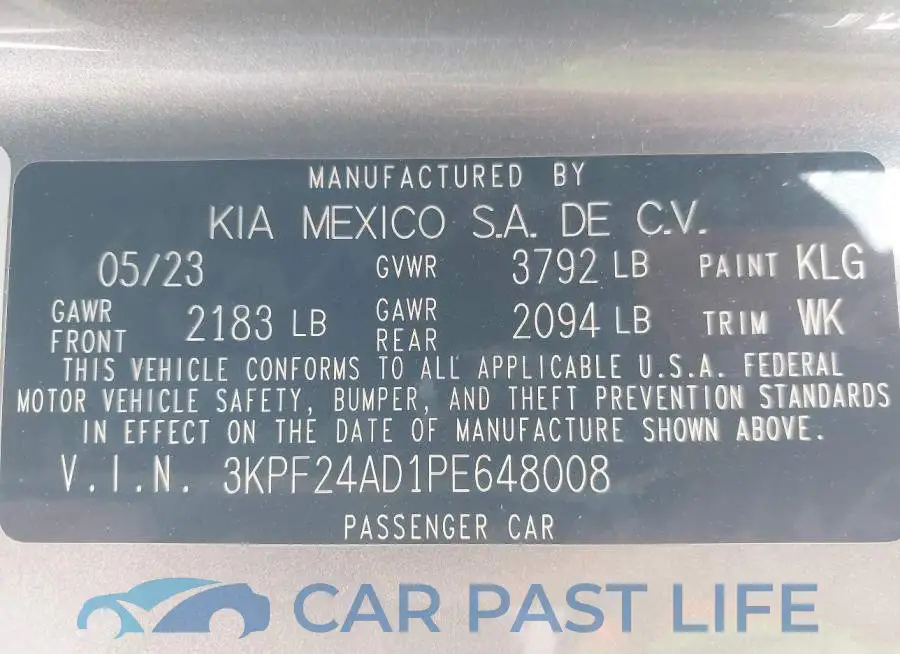 3KPF24AD1PE648008# 9