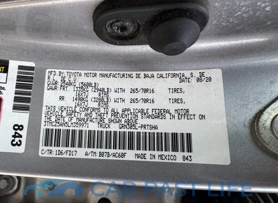 3TMCZ5AN5LM359971# 9