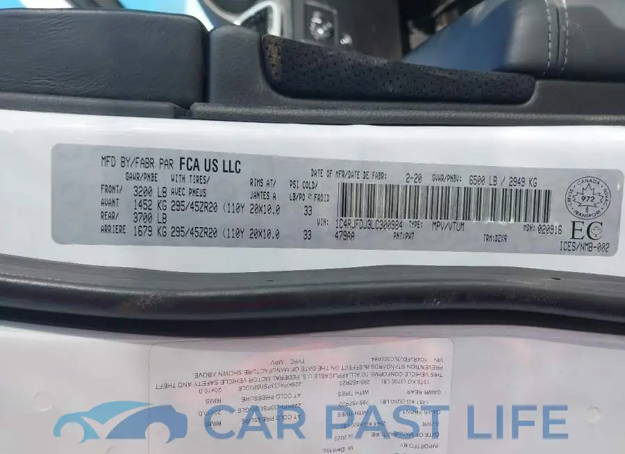 1C4RJFDJ3LC300984# 9