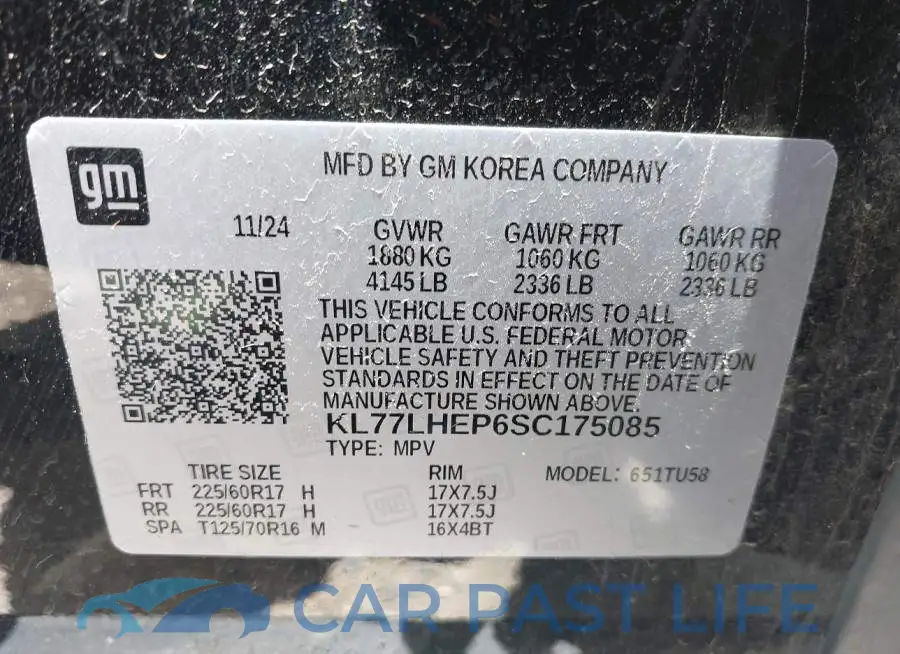 KL77LHEP6SC175085# 9