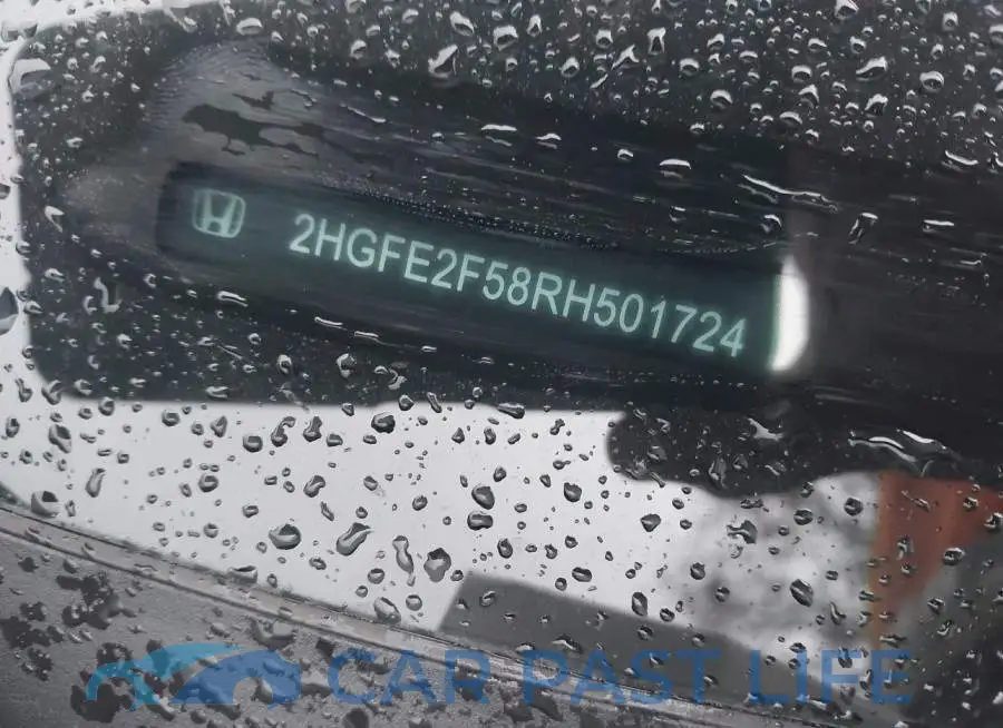 2HGFE2F58RH501724# 12