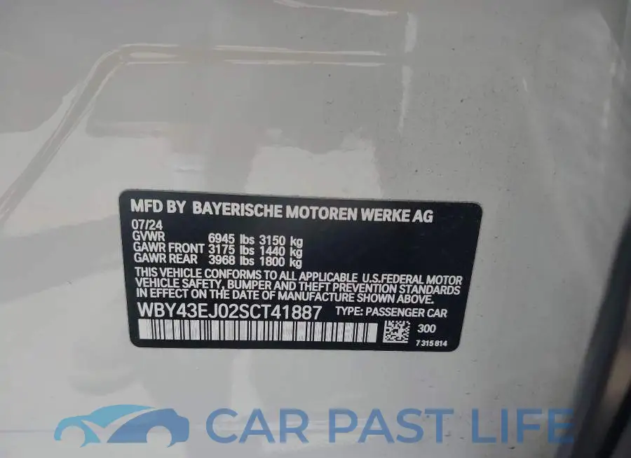 WBY43EJ02SCT41887# 9