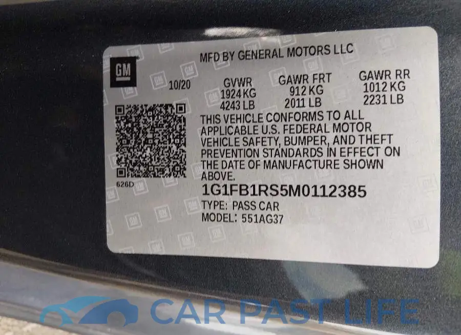 1G1FB1RS5M0112385# 9