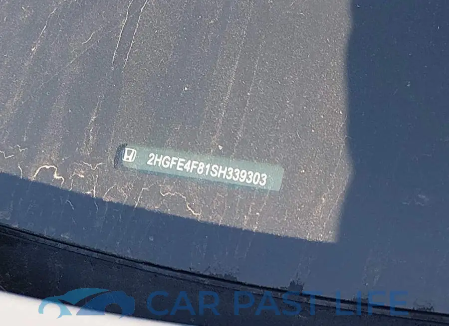 2HGFE4F81SH339303# 9