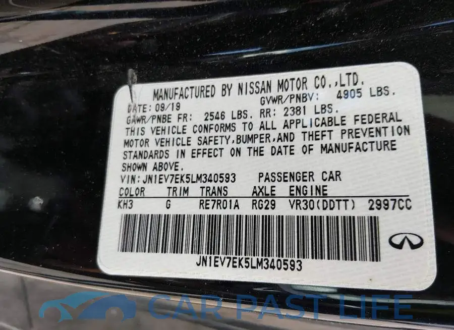 JN1EV7EK5LM340593# 9