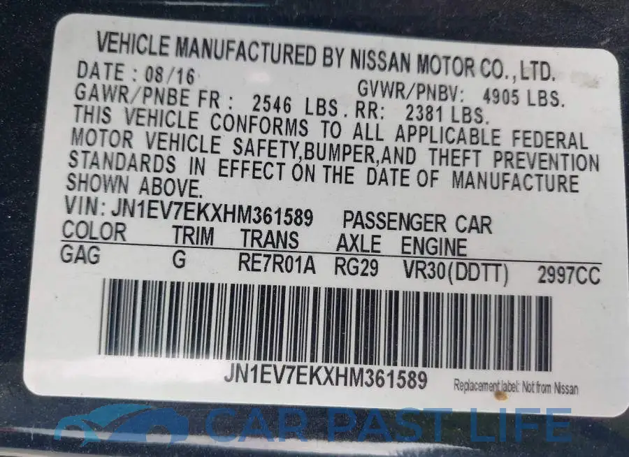 JN1EV7EKXHM361589# 9