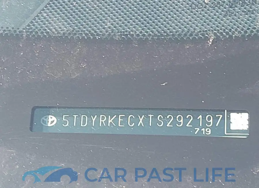 5TDYRKECXTS292197# 9