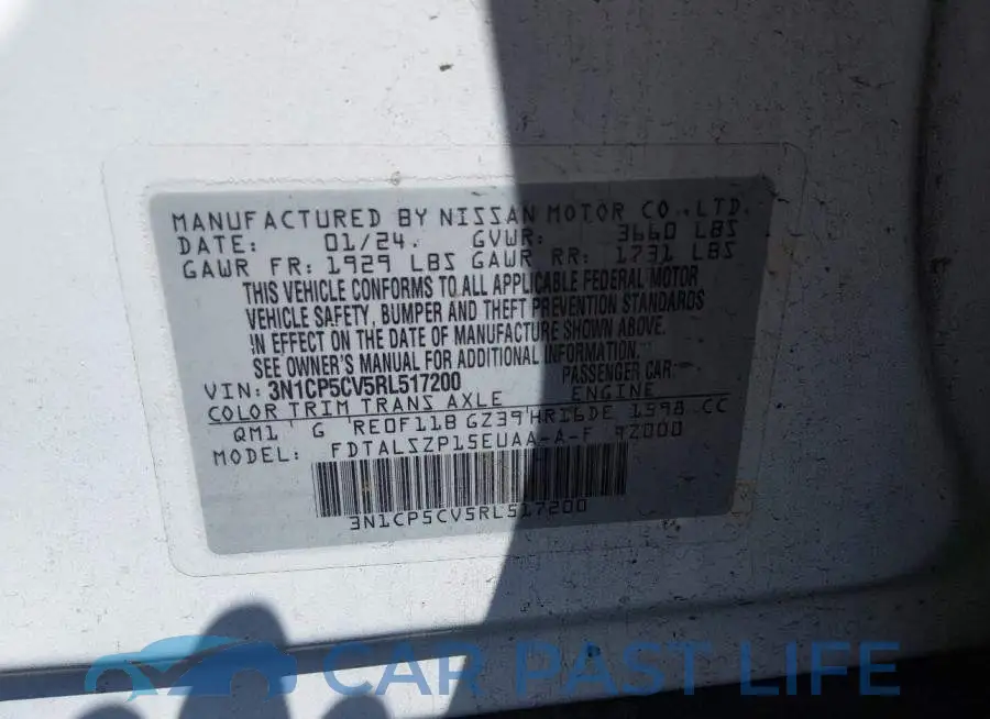 3N1CP5CV5RL517200# 9