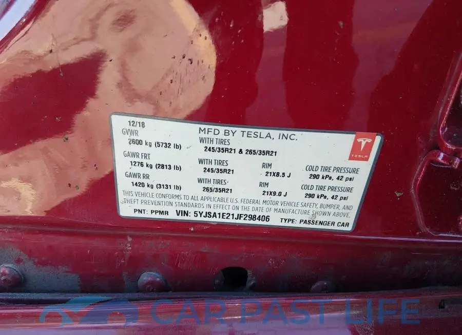 5YJSA1E21JF298406# 9