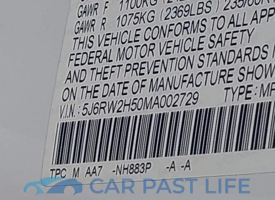 5J6RW2H50MA002729# 9
