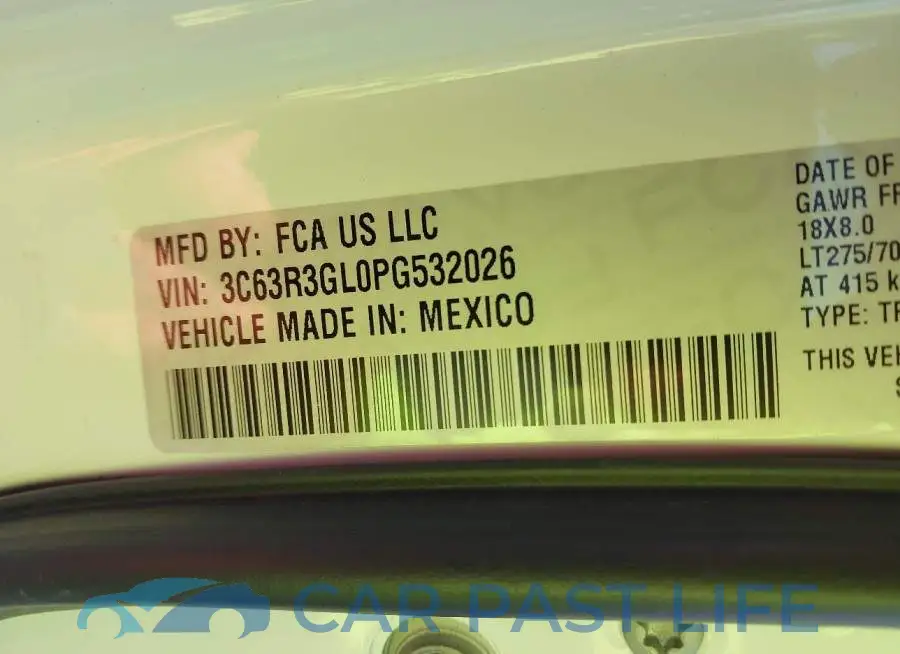3C63R3GL0PG532026# 8