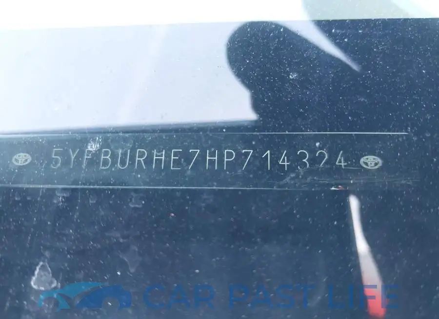 5YFBURHE7HP714324# 9