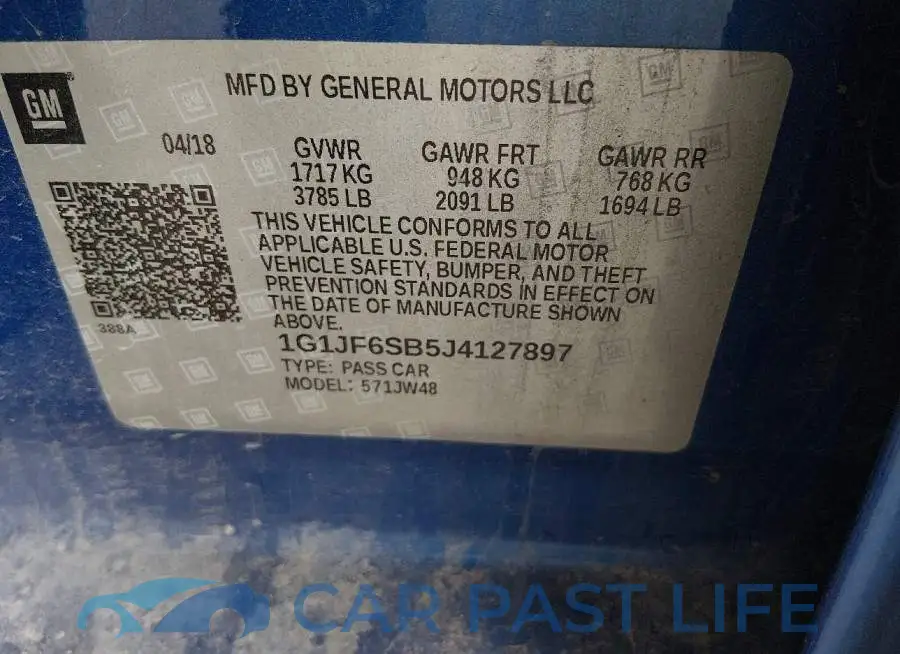 1G1JF6SB5J4127897# 9