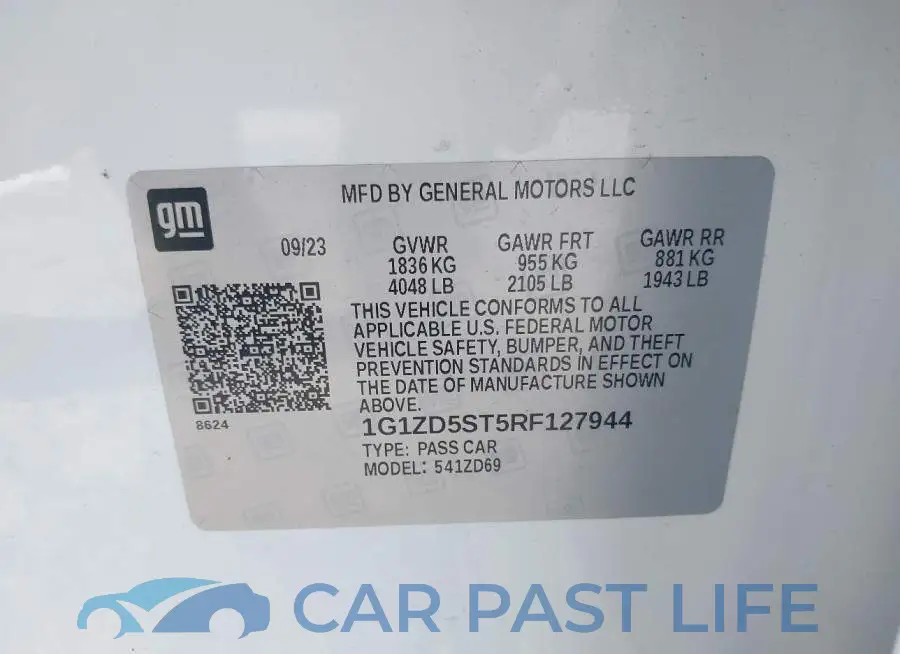 1G1ZD5ST5RF127944# 9