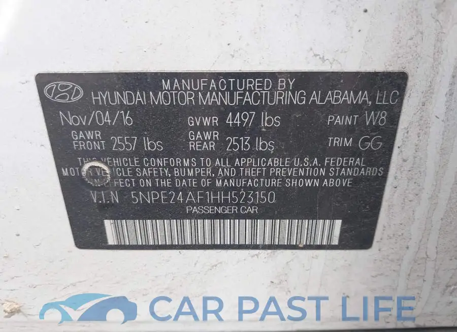 5NPE24AF1HH523150# 9
